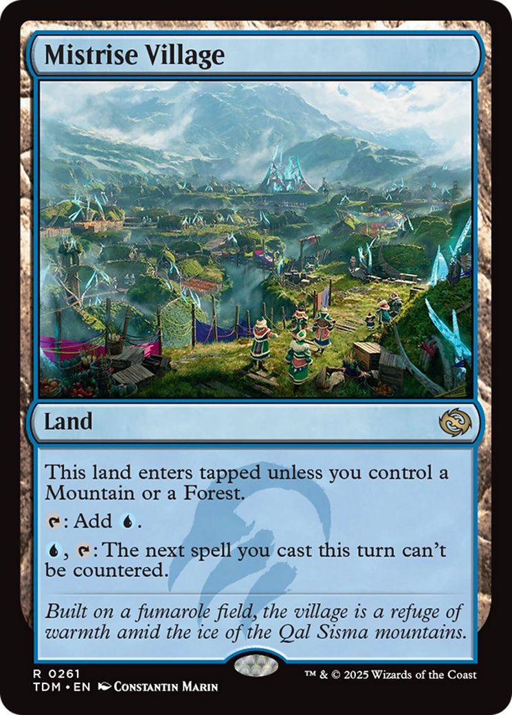 Mistrise Village [Tarkir: Dragonstorm] | Game Master's Emporium (The New GME)