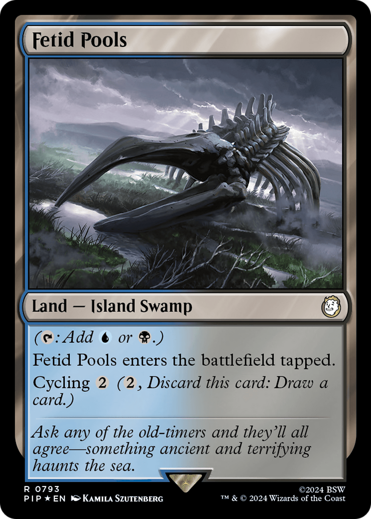 Fetid Pools (Surge Foil) [Fallout] | Game Master's Emporium (The New GME)