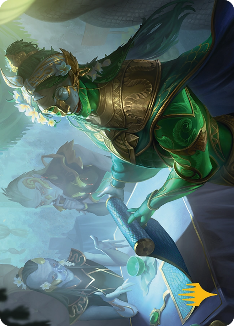 Sibsig Appraiser Art Card (8/54) [Tarkir: Dragonstorm Art Series] | Game Master's Emporium (The New GME)