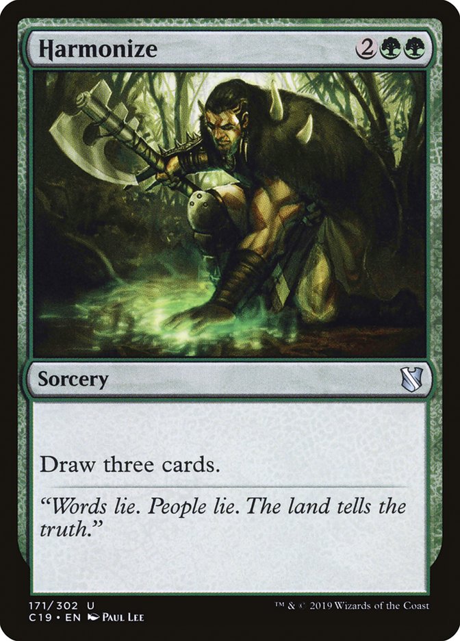 Harmonize [Commander 2019] | Game Master's Emporium (The New GME)