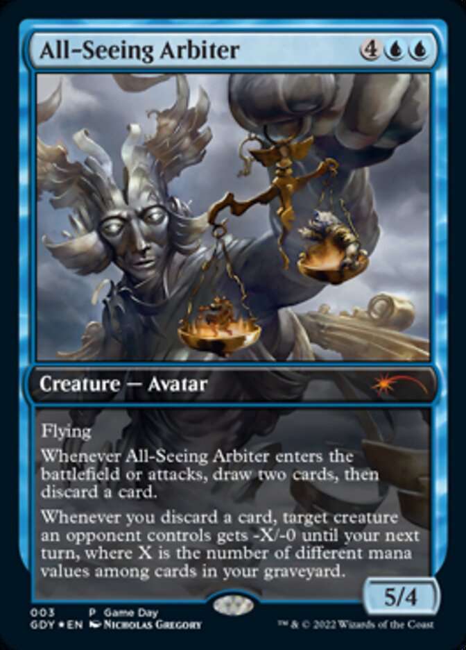 All-Seeing Arbiter [Game Day 2022] | Game Master's Emporium (The New GME)