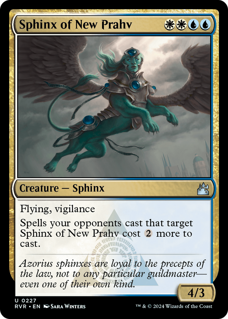 Sphinx of New Prahv [Ravnica Remastered] | Game Master's Emporium (The New GME)