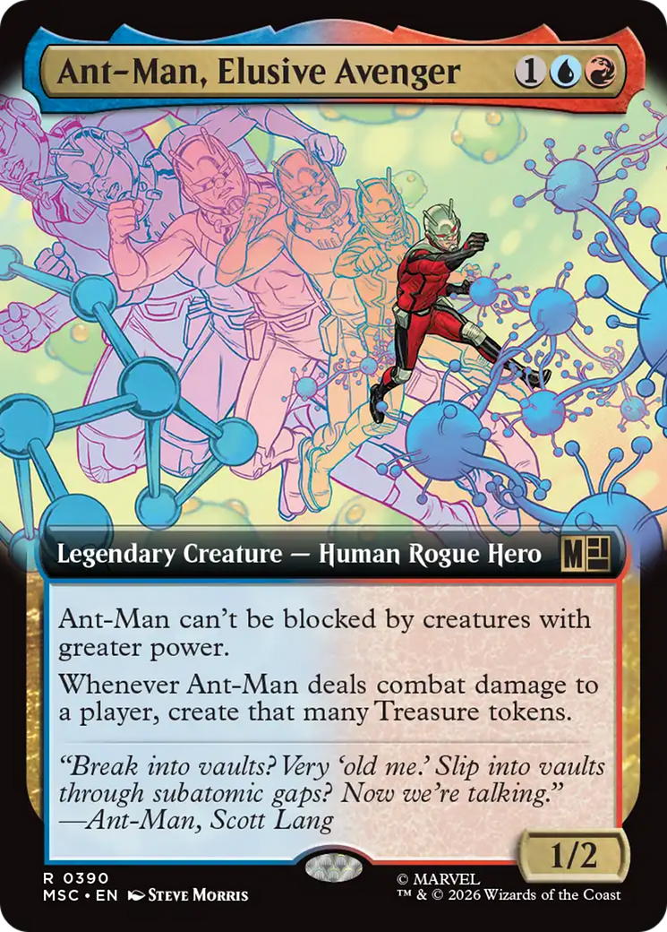 Ant-Man, Elusive Avenger (Extended Art) [Marvel Super Heroes Commander] | Game Master's Emporium (The New GME)