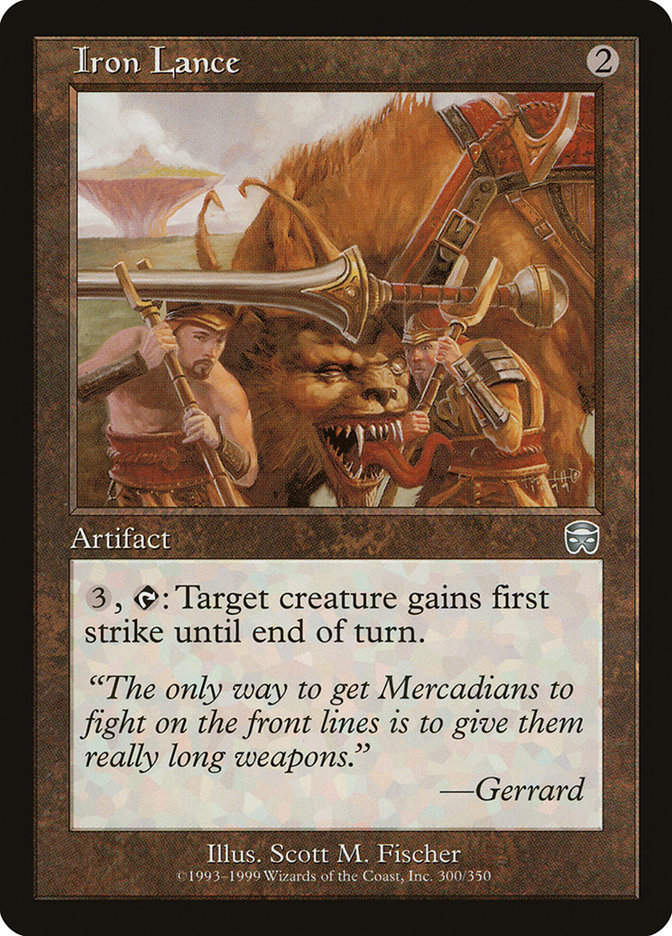 Iron Lance [Mercadian Masques] | Game Master's Emporium (The New GME)