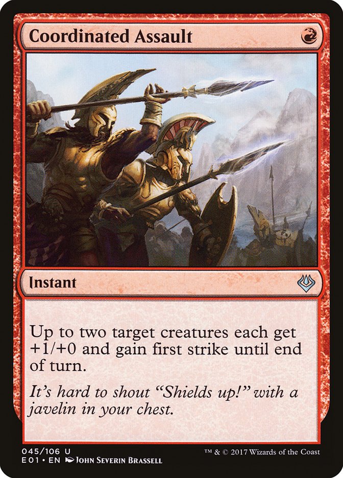 Coordinated Assault [Archenemy: Nicol Bolas] | Game Master's Emporium (The New GME)