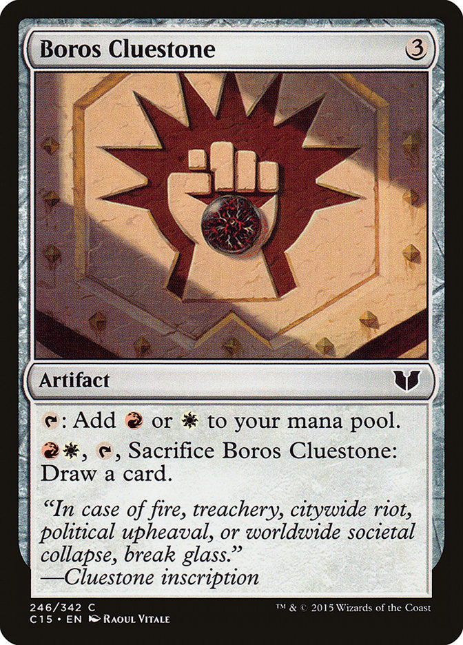 Boros Cluestone [Commander 2015] | Game Master's Emporium (The New GME)