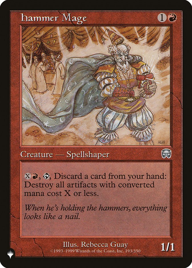 Hammer Mage [The List] | Game Master's Emporium (The New GME)