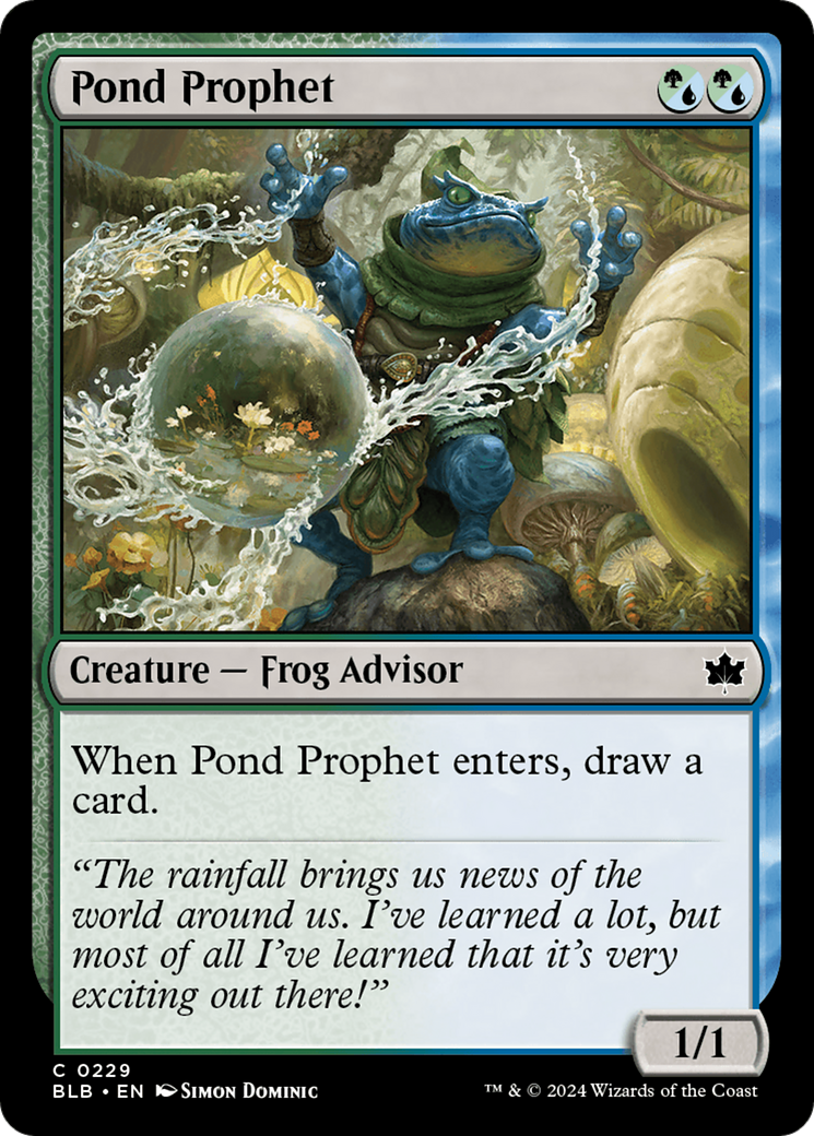 Pond Prophet [Bloomburrow] | Game Master's Emporium (The New GME)