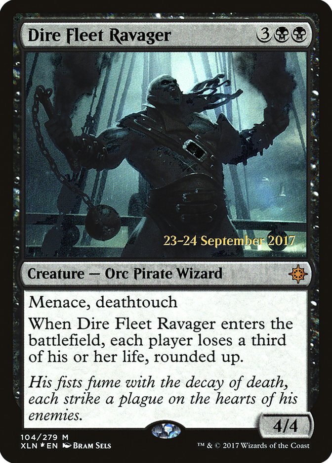 Dire Fleet Ravager [Ixalan Prerelease Promos] | Game Master's Emporium (The New GME)