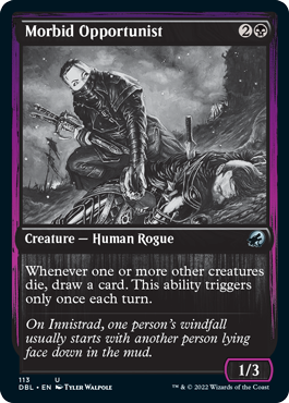 Morbid Opportunist [Innistrad: Double Feature] | Game Master's Emporium (The New GME)
