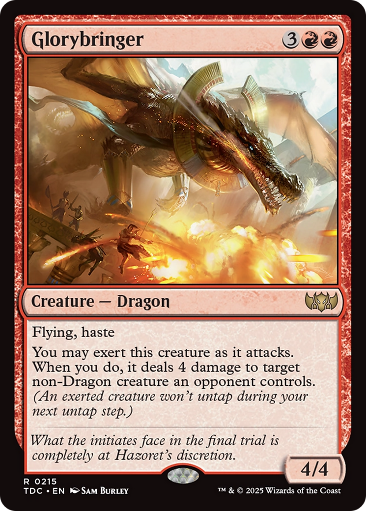 Glorybringer [Tarkir: Dragonstorm Commander] | Game Master's Emporium (The New GME)