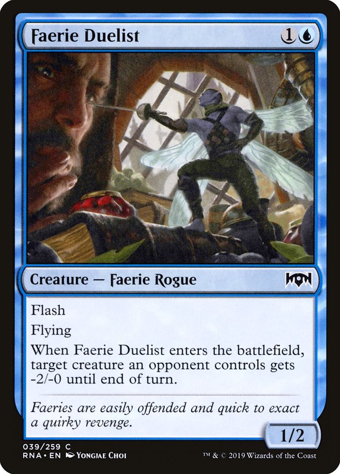 Faerie Duelist [Ravnica Allegiance] | Game Master's Emporium (The New GME)