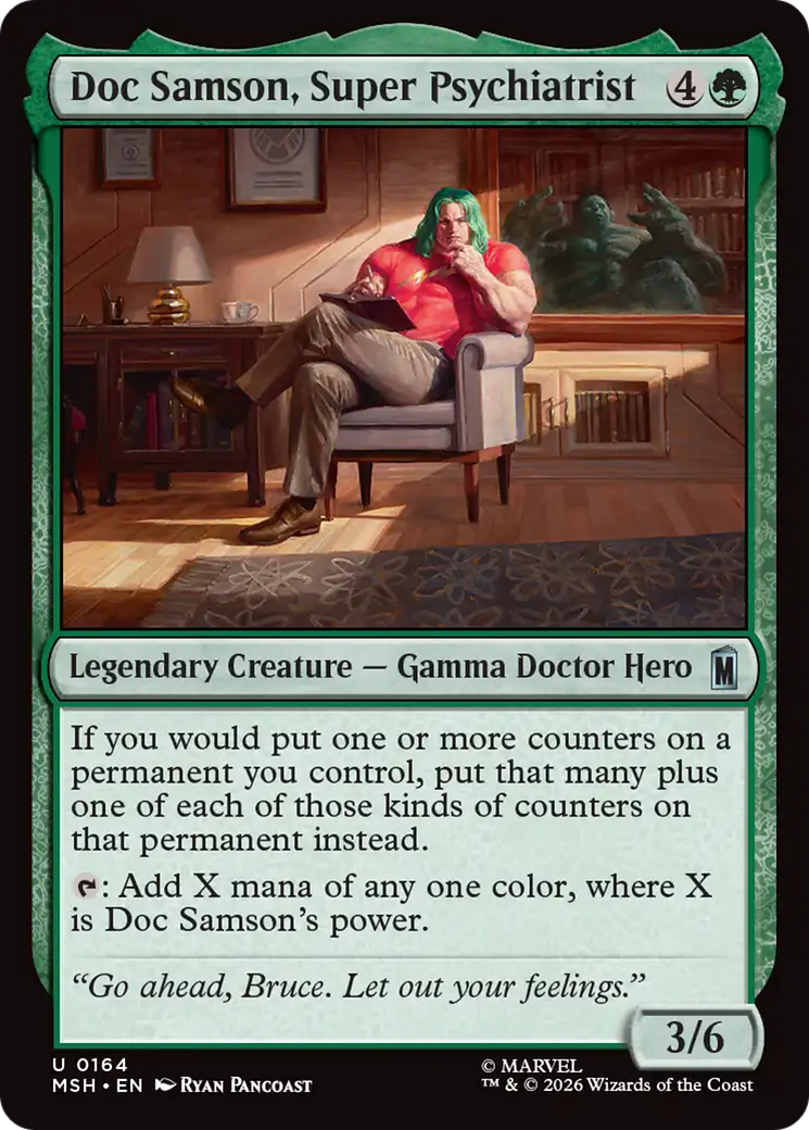 Doc Samson, Super Psychiatrist [Marvel Super Heroes] | Game Master's Emporium (The New GME)