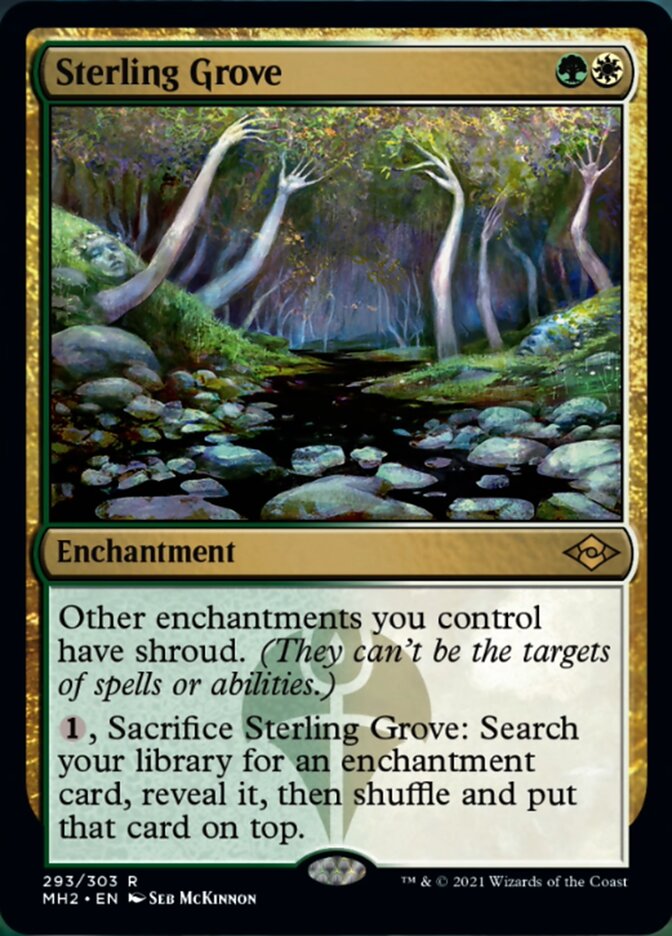 Sterling Grove (Foil Etched) [Modern Horizons 2] | Game Master's Emporium (The New GME)