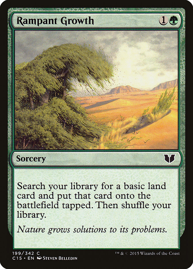 Rampant Growth [Commander 2015] | Game Master's Emporium (The New GME)