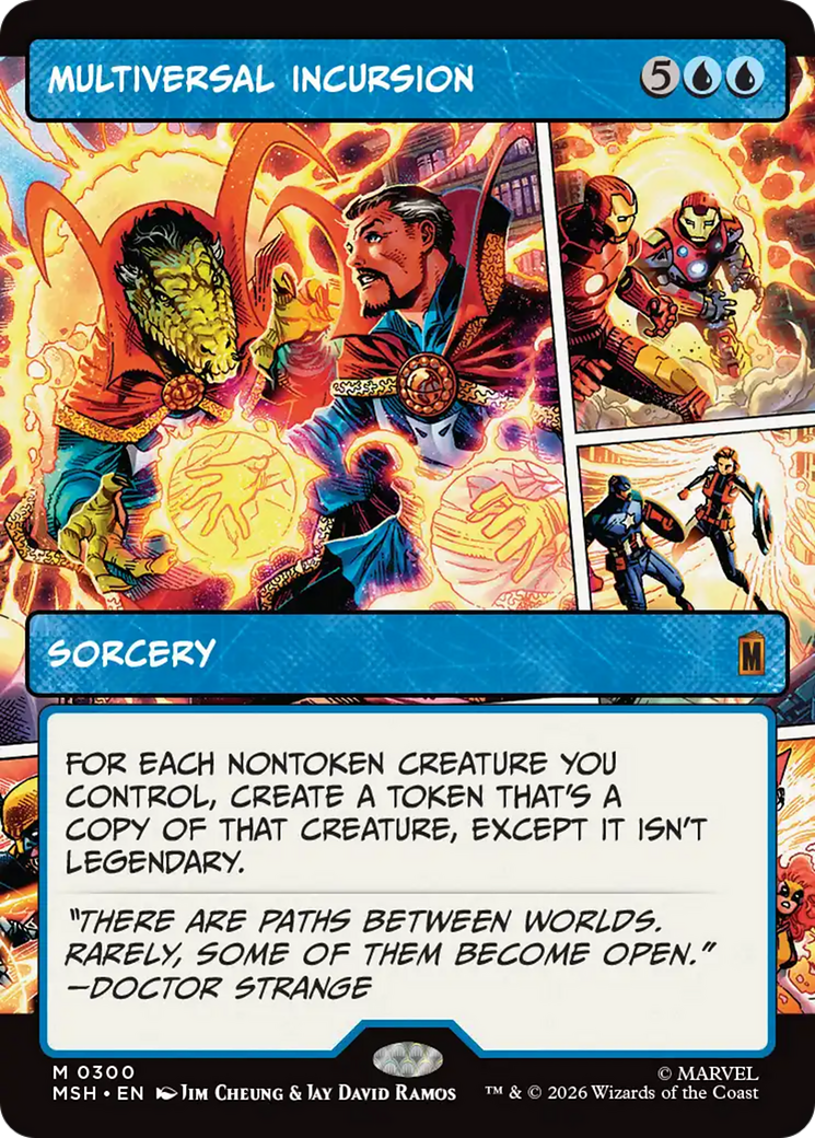 Multiversal Incursion (Borderless) [Marvel Super Heroes] | Game Master's Emporium (The New GME)
