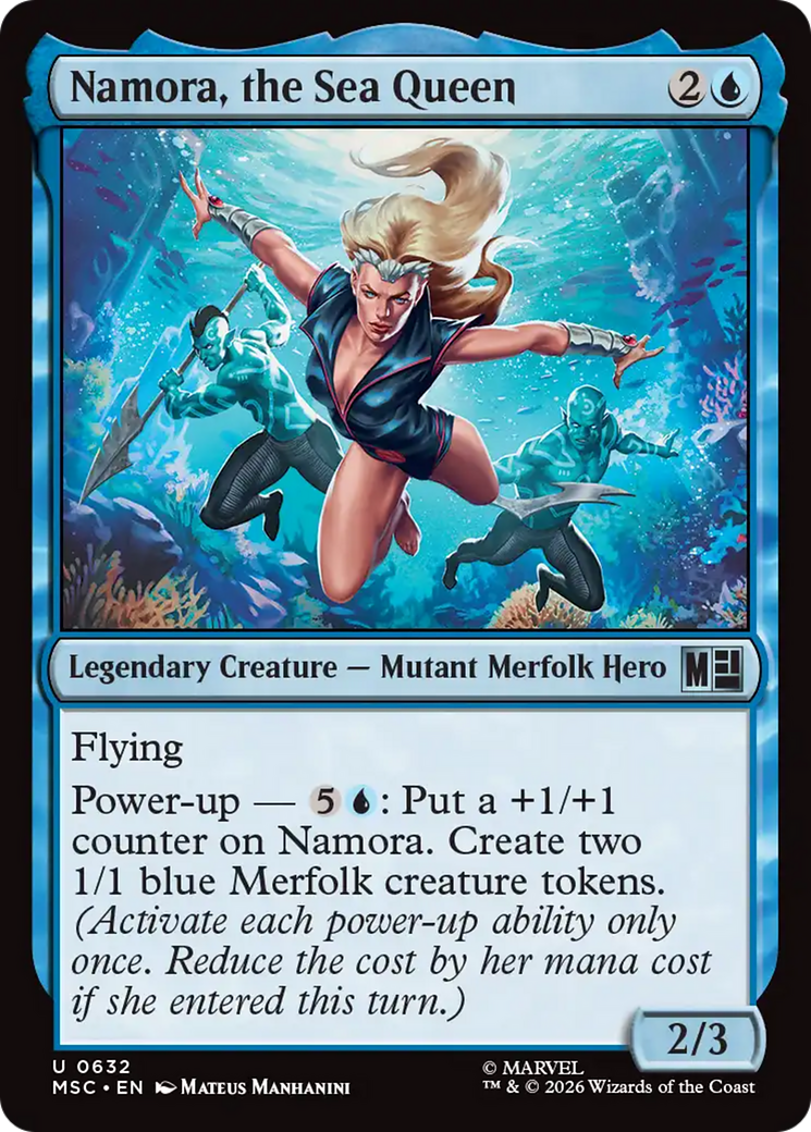 Namora, the Sea Queen [Marvel Super Heroes Commander] | Game Master's Emporium (The New GME)