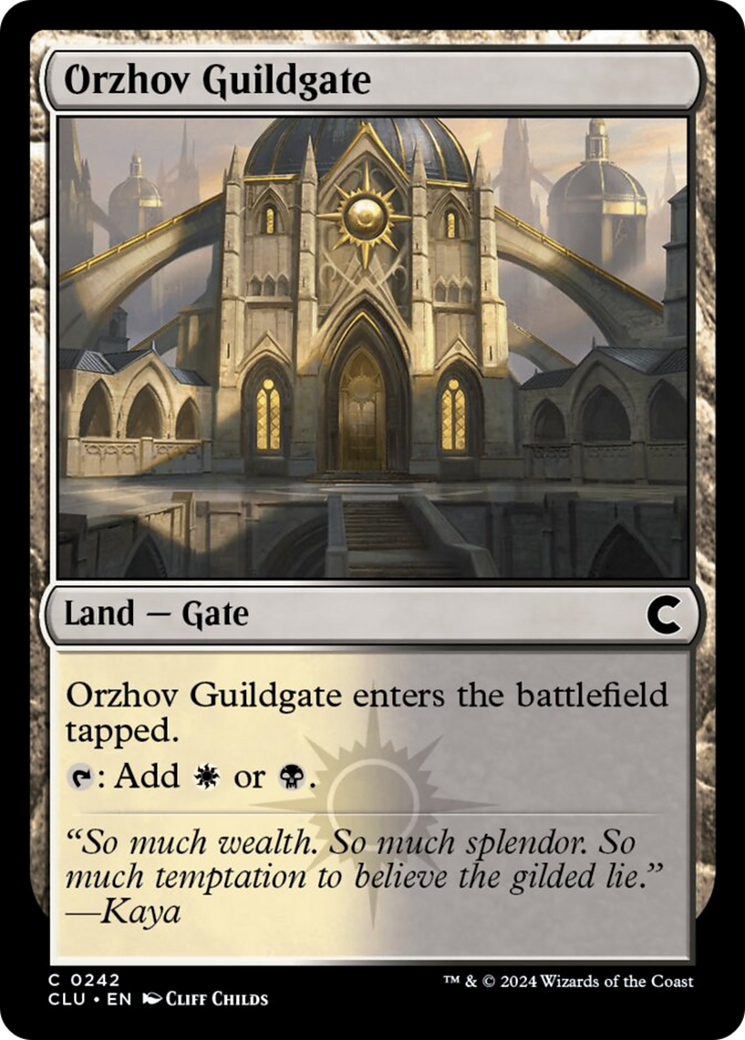 Orzhov Guildgate [Ravnica: Clue Edition] | Game Master's Emporium (The New GME)