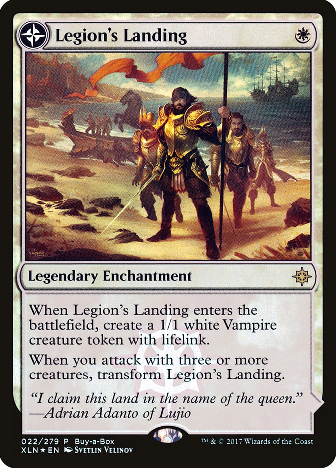 Legion's Landing // Adanto, the First Fort (Buy-A-Box) [Ixalan Treasure Chest] | Game Master's Emporium (The New GME)