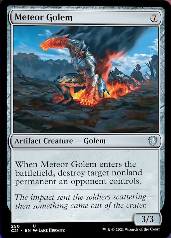 Meteor Golem [Commander 2021] | Game Master's Emporium (The New GME)