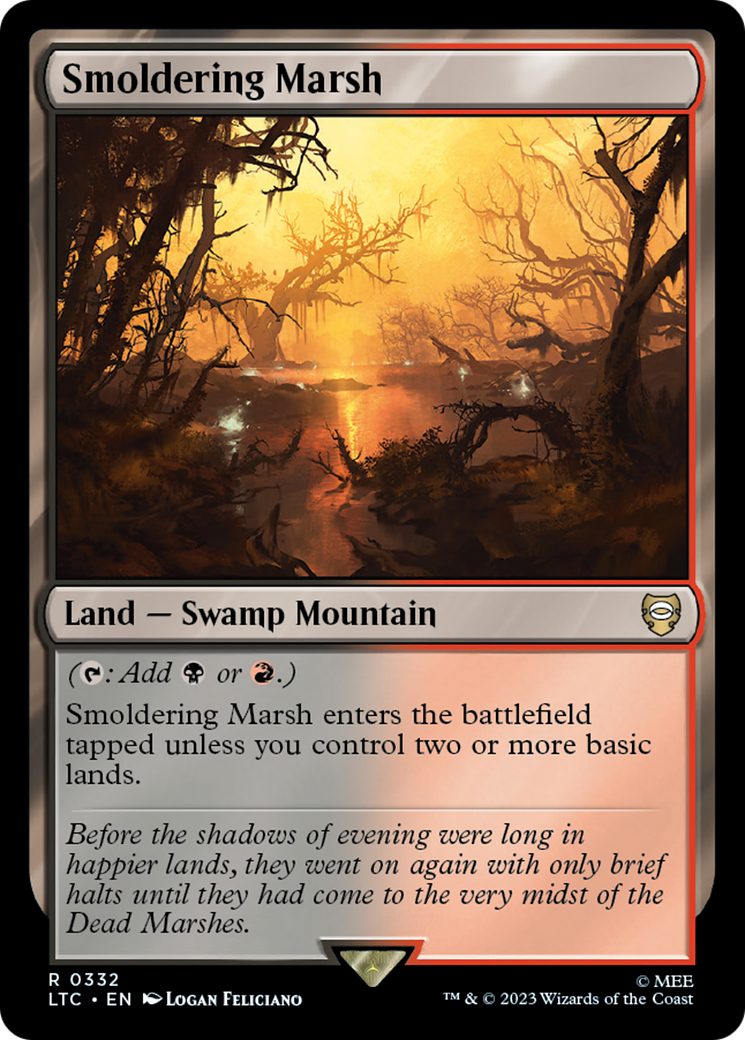 Smoldering Marsh [The Lord of the Rings: Tales of Middle-Earth Commander] | Game Master's Emporium (The New GME)