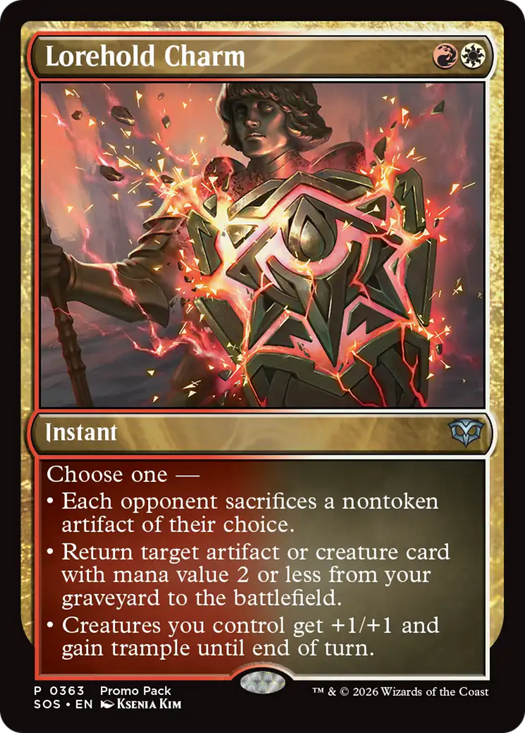 Lorehold Charm [Secrets of Strixhaven Promos] | Game Master's Emporium (The New GME)