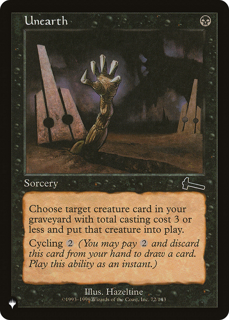 Unearth [The List] | Game Master's Emporium (The New GME)