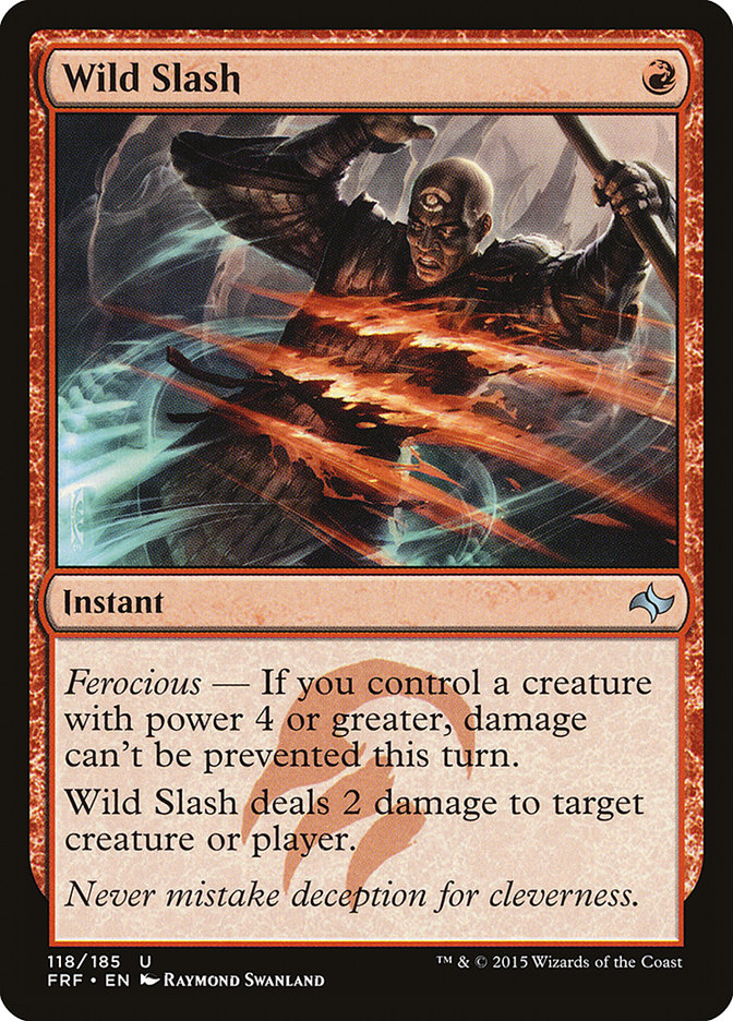 Wild Slash [Fate Reforged] | Game Master's Emporium (The New GME)