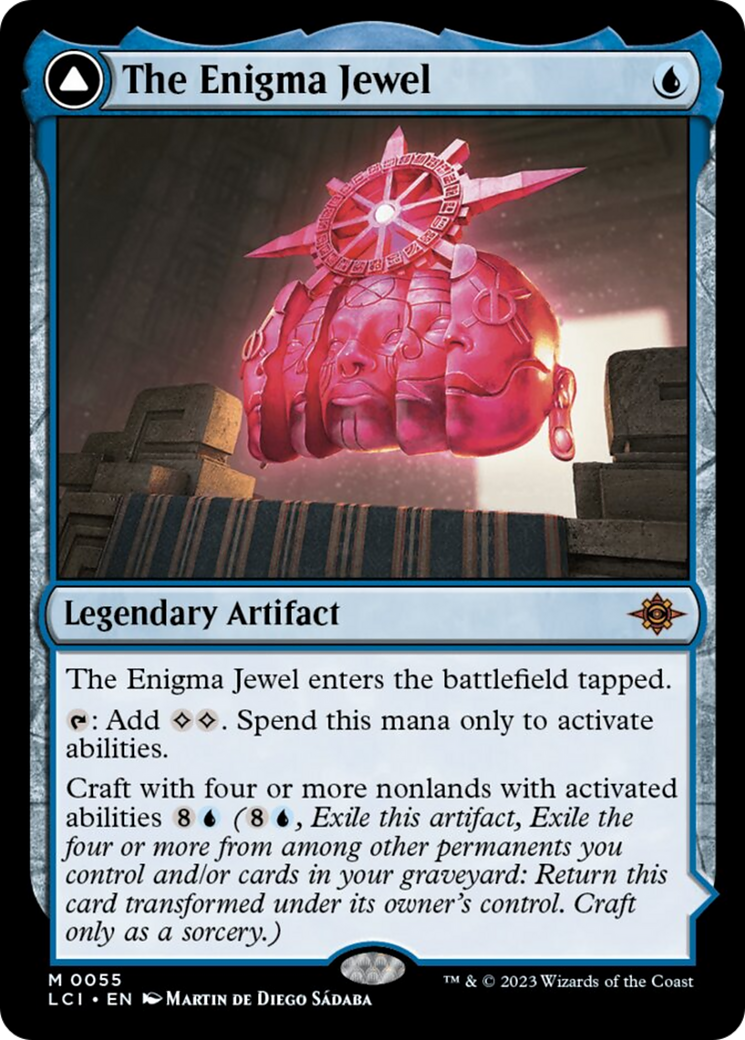 The Enigma Jewel // Locus of Enlightenment [The Lost Caverns of Ixalan] | Game Master's Emporium (The New GME)