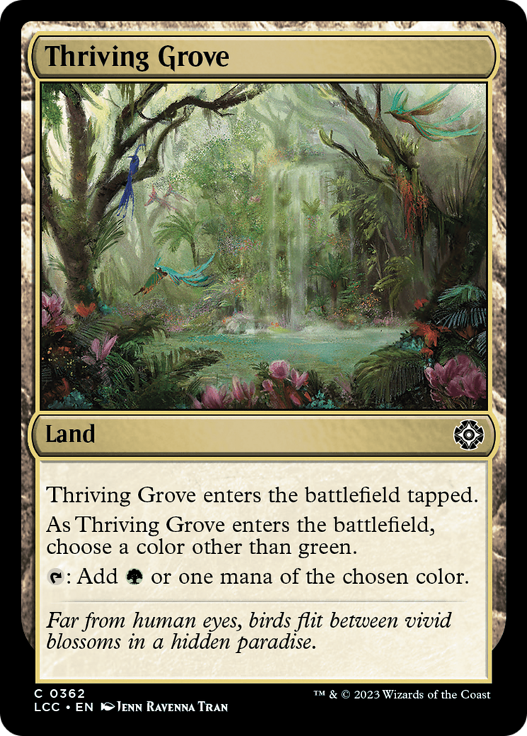 Thriving Grove [The Lost Caverns of Ixalan Commander] | Game Master's Emporium (The New GME)