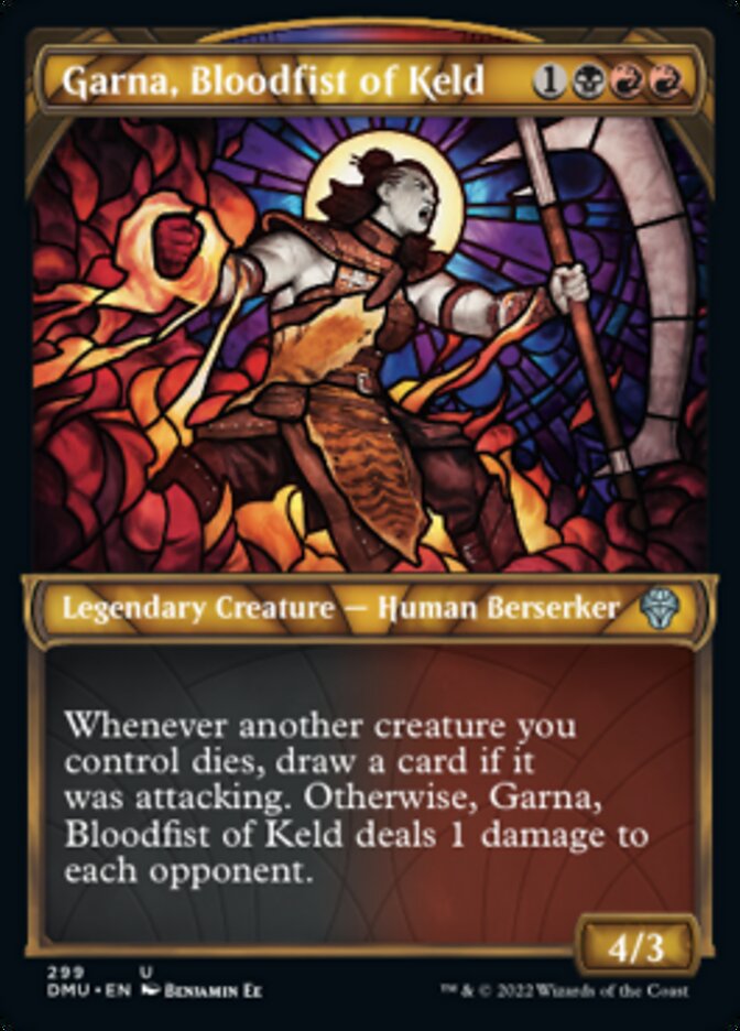 Garna, Bloodfist of Keld (Showcase) [Dominaria United] | Game Master's Emporium (The New GME)