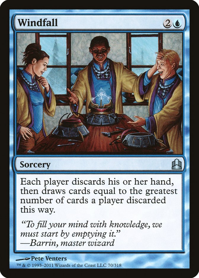 Windfall [Commander 2011] | Game Master's Emporium (The New GME)