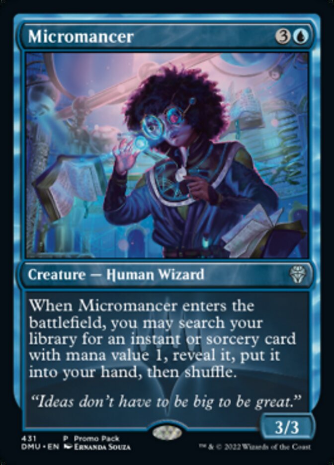 Micromancer (Promo Pack) [Dominaria United Promos] | Game Master's Emporium (The New GME)