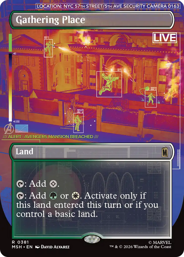 Gathering Place (Borderless) [Marvel Super Heroes] | Game Master's Emporium (The New GME)