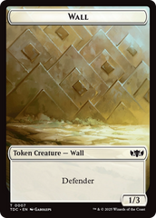 Insect (0023) // Wall Double-Sided Token [Tarkir: Dragonstorm Commander Tokens] | Game Master's Emporium (The New GME)