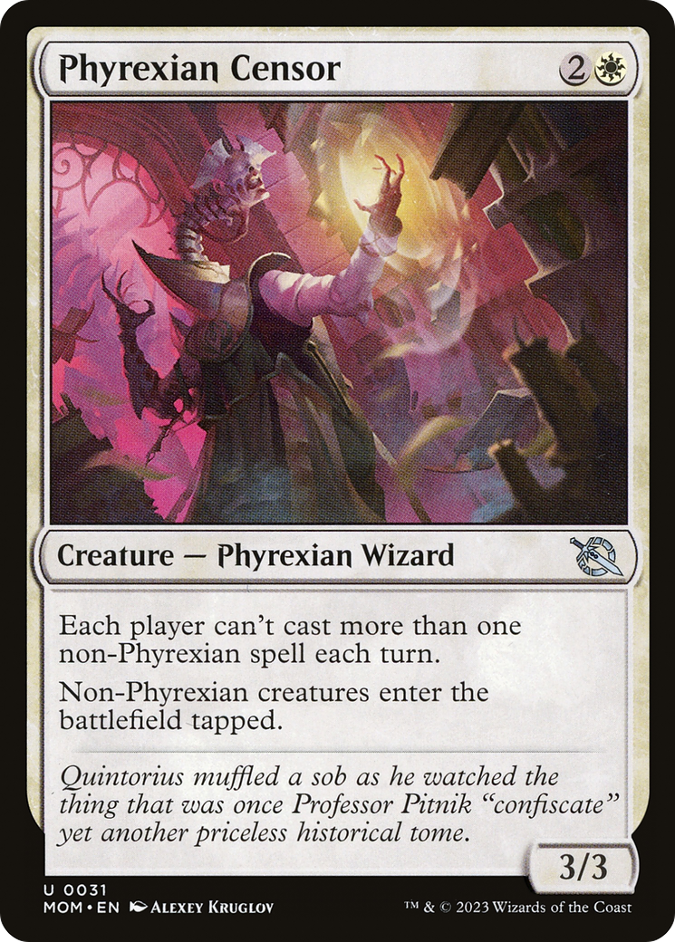 Phyrexian Censor [March of the Machine] | Game Master's Emporium (The New GME)
