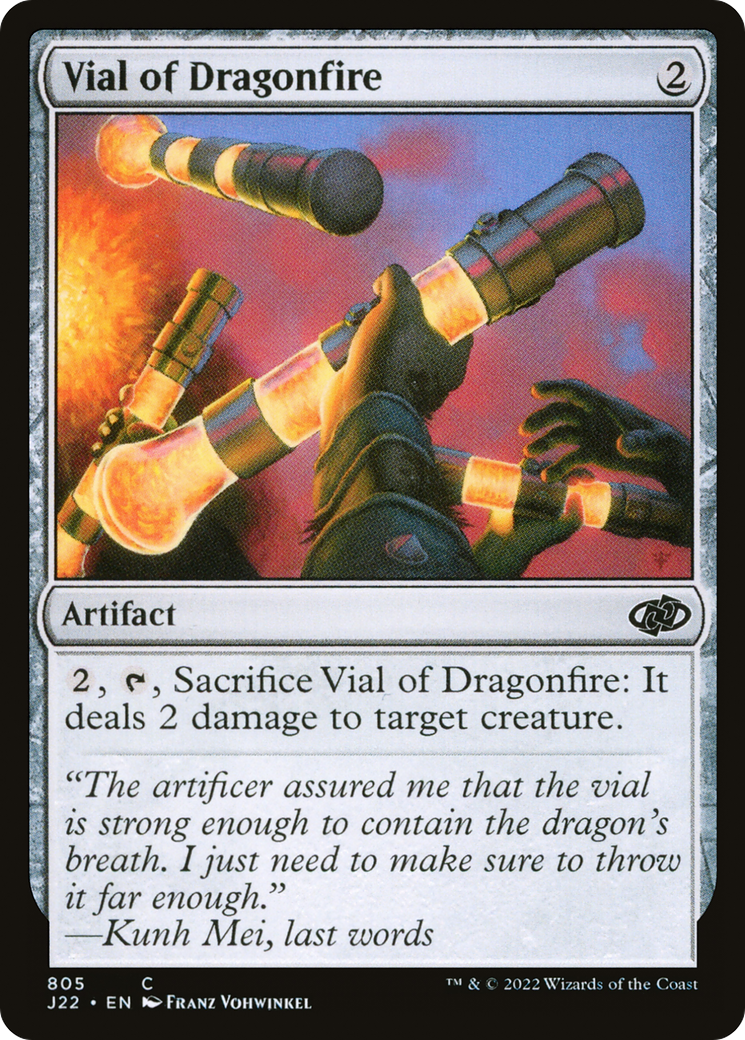 Vial of Dragonfire [Jumpstart 2022] | Game Master's Emporium (The New GME)