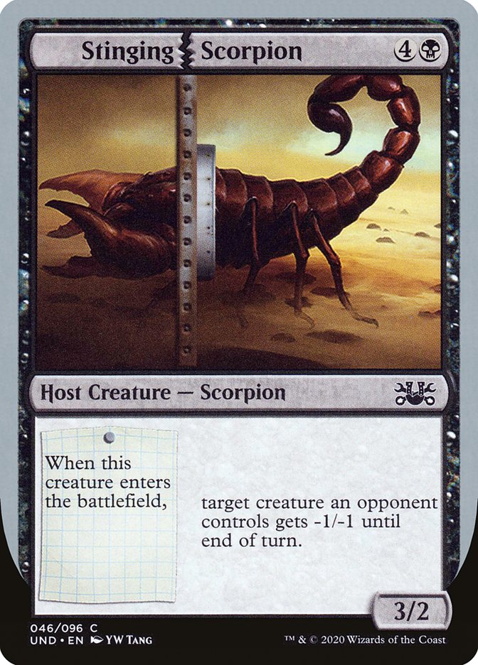 Stinging Scorpion [Unsanctioned] | Game Master's Emporium (The New GME)