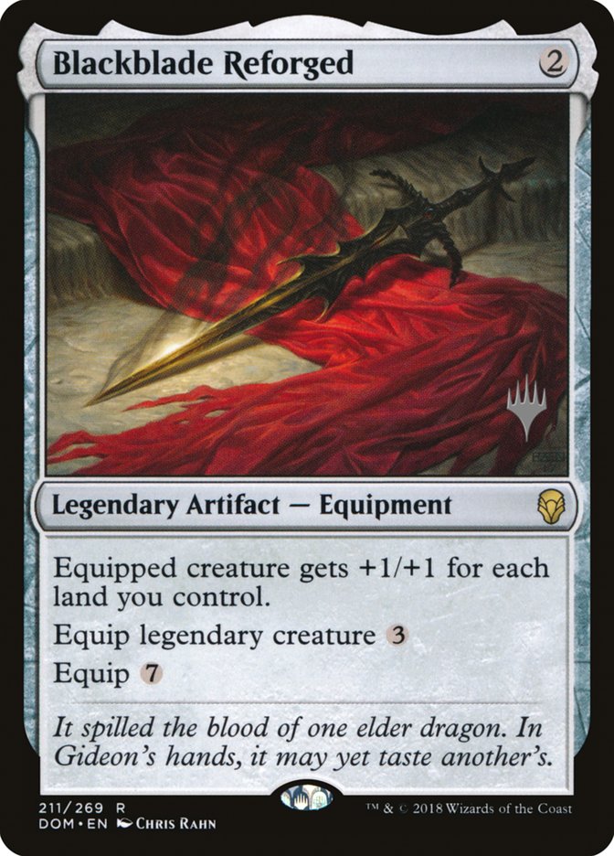 Blackblade Reforged (Promo Pack) [Dominaria Promos] | Game Master's Emporium (The New GME)