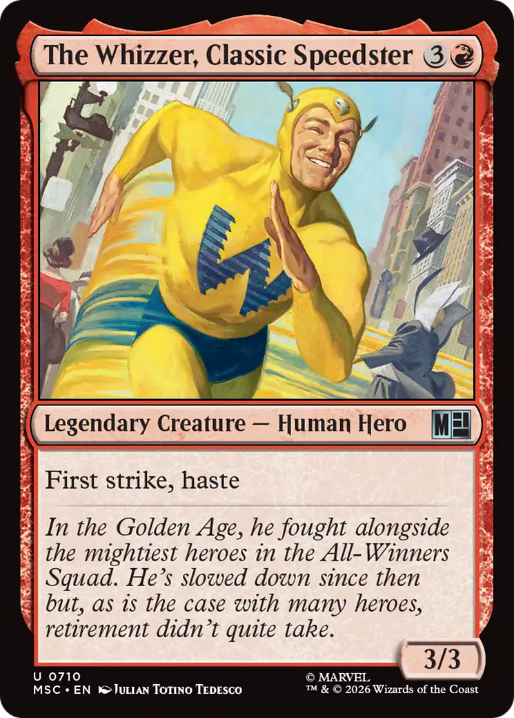 The Whizzer, Classic Speedster [Marvel Super Heroes Commander] | Game Master's Emporium (The New GME)