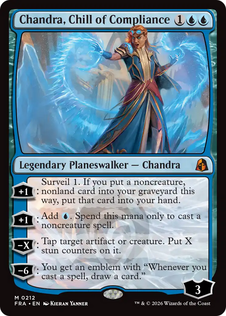 Chandra, Chill of Compliance [Reality Fracture] | Game Master's Emporium (The New GME)