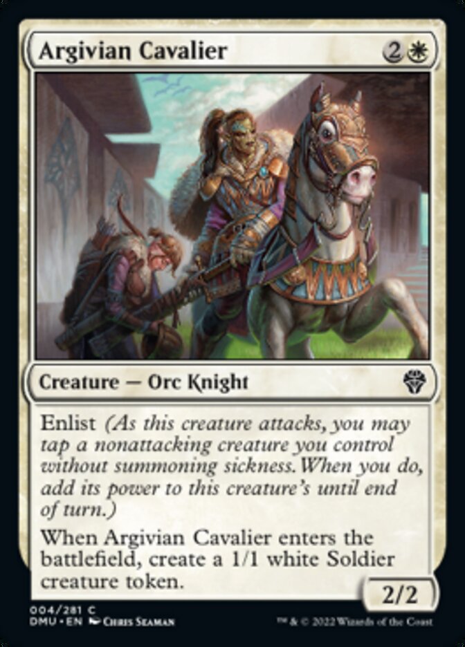 Argivian Cavalier [Dominaria United] | Game Master's Emporium (The New GME)
