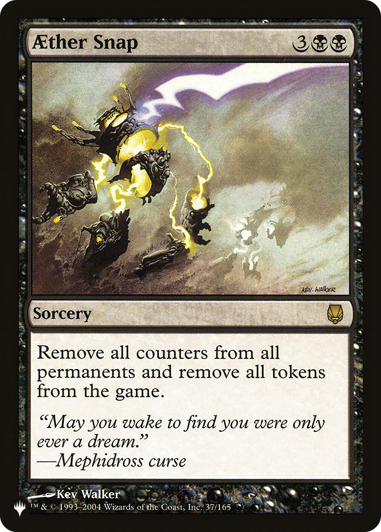 Aether Snap [The List] | Game Master's Emporium (The New GME)