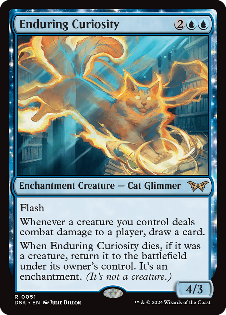 Enduring Curiosity [Duskmourn: House of Horror] | Game Master's Emporium (The New GME)