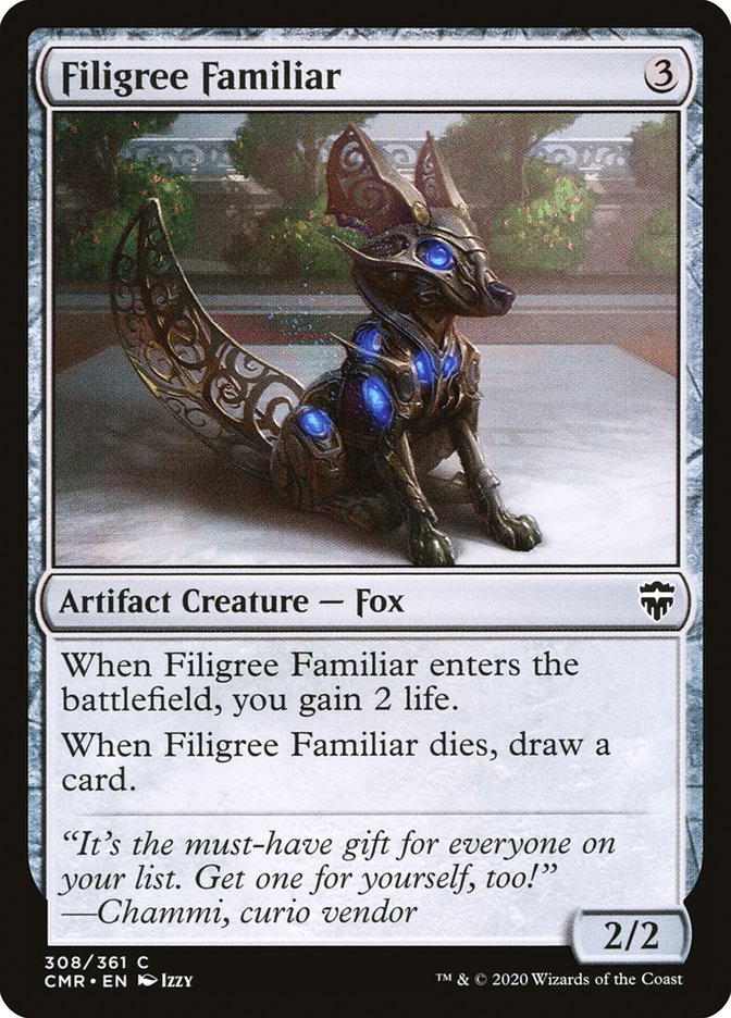 Filigree Familiar [Commander Legends] | Game Master's Emporium (The New GME)