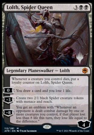 Lolth, Spider Queen (Promo Pack) [Dungeons & Dragons: Adventures in the Forgotten Realms Promos] | Game Master's Emporium (The New GME)