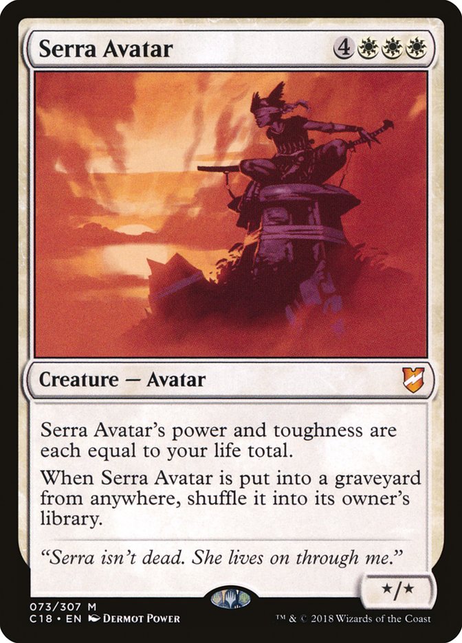 Serra Avatar [Commander 2018] | Game Master's Emporium (The New GME)