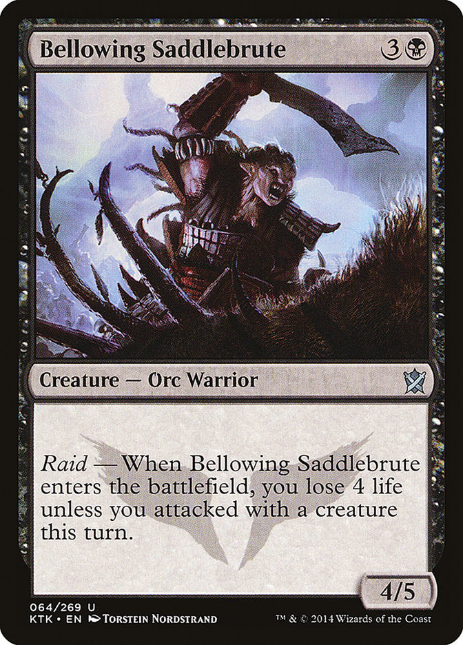 Bellowing Saddlebrute [Khans of Tarkir] | Game Master's Emporium (The New GME)