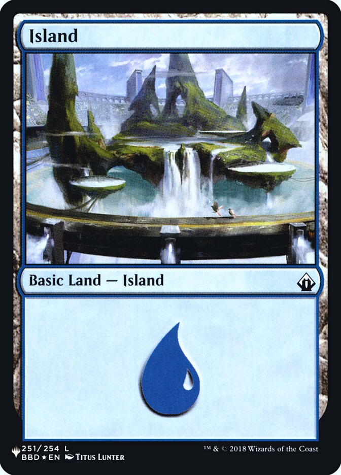 Island (Battlebound) [Secret Lair: Heads I Win, Tails You Lose] | Game Master's Emporium (The New GME)