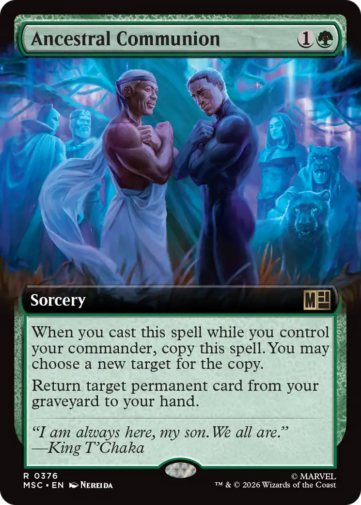Ancestral Communion (Extended Art) [Marvel Super Heroes Commander] | Game Master's Emporium (The New GME)